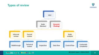 Basic Verification and validation in Software Engineering | PPTX