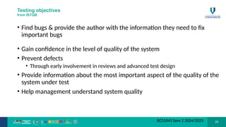 Basic Verification and validation in Software Engineering | PPTX