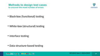 Basic Verification and validation in Software Engineering | PPTX