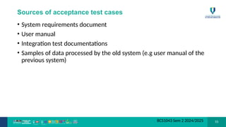 Basic Verification and validation in Software Engineering | PPTX