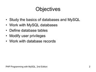 Chapter 7 working with databases and my sql | PPT