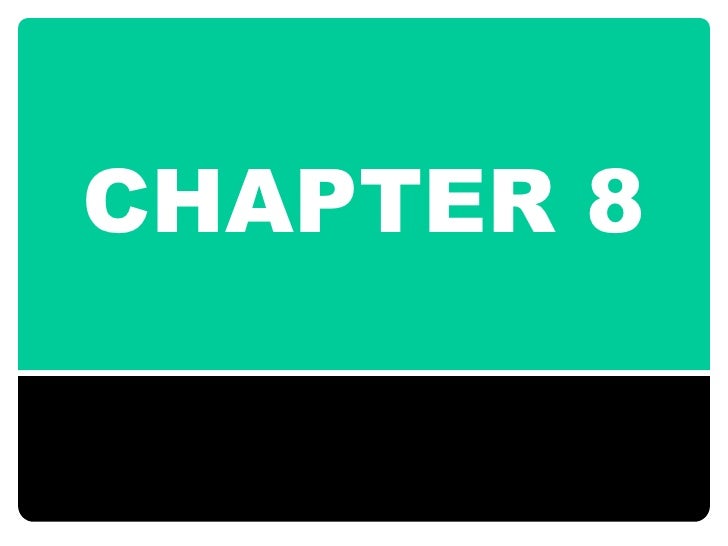 Chapter 8: The Interview Chapter 8: The Interview