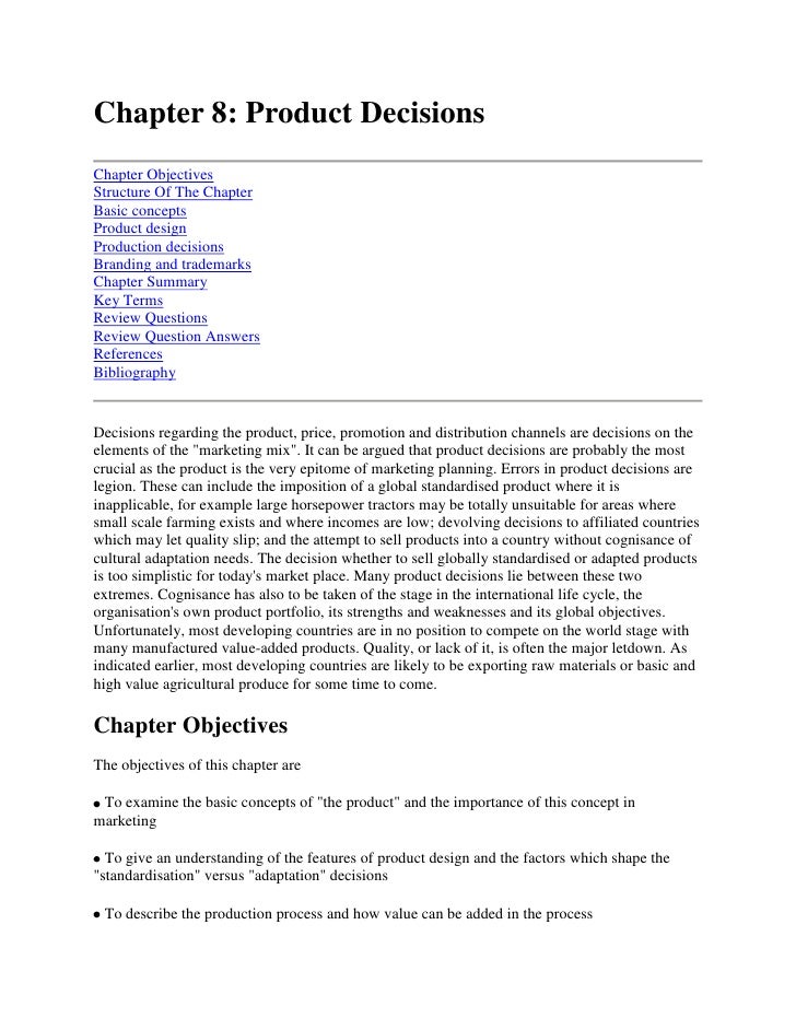 International business chapter summary