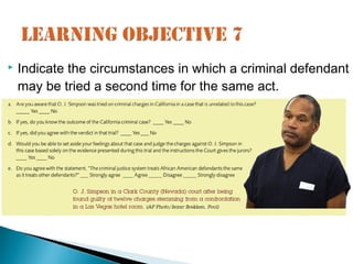    Indicate the circumstances in which a criminal defendant
    may be tried a second time for the same act.
 