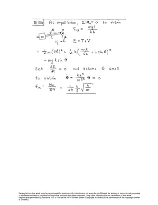 Excerpts from this work may be reproduced by instructors for distribution on a not-for-profit basis for testing or instructional purposes
to students enrolled in courses for which the textbook has been adopted. Any other reproduction or translation of this work
beyond that permitted by Sections 107 or 108 of the 1976 United States Copyright Act without the permission of the copyright owner
is unlawful.
 