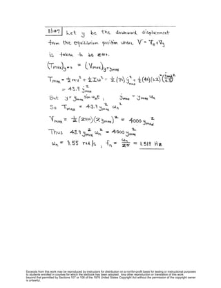 Excerpts from this work may be reproduced by instructors for distribution on a not-for-profit basis for testing or instructional purposes
to students enrolled in courses for which the textbook has been adopted. Any other reproduction or translation of this work
beyond that permitted by Sections 107 or 108 of the 1976 United States Copyright Act without the permission of the copyright owner
is unlawful.
 