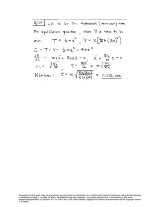 Excerpts from this work may be reproduced by instructors for distribution on a not-for-profit basis for testing or instructional purposes
to students enrolled in courses for which the textbook has been adopted. Any other reproduction or translation of this work
beyond that permitted by Sections 107 or 108 of the 1976 United States Copyright Act without the permission of the copyright owner
is unlawful.
 