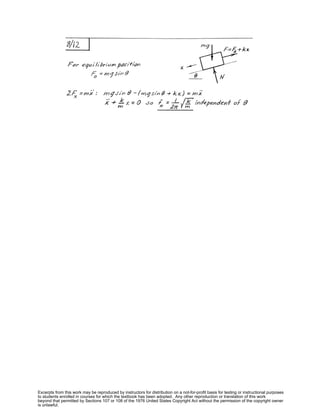 Excerpts from this work may be reproduced by instructors for distribution on a not-for-profit basis for testing or instructional purposes
to students enrolled in courses for which the textbook has been adopted. Any other reproduction or translation of this work
beyond that permitted by Sections 107 or 108 of the 1976 United States Copyright Act without the permission of the copyright owner
is unlawful.
 