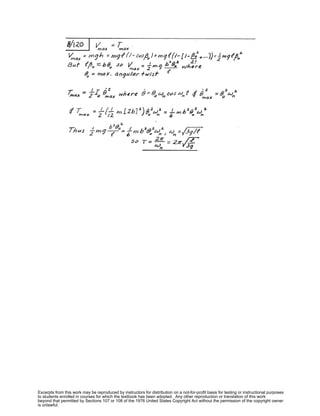 Excerpts from this work may be reproduced by instructors for distribution on a not-for-profit basis for testing or instructional purposes
to students enrolled in courses for which the textbook has been adopted. Any other reproduction or translation of this work
beyond that permitted by Sections 107 or 108 of the 1976 United States Copyright Act without the permission of the copyright owner
is unlawful.
 