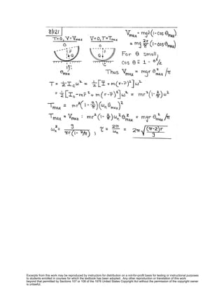 Excerpts from this work may be reproduced by instructors for distribution on a not-for-profit basis for testing or instructional purposes
to students enrolled in courses for which the textbook has been adopted. Any other reproduction or translation of this work
beyond that permitted by Sections 107 or 108 of the 1976 United States Copyright Act without the permission of the copyright owner
is unlawful.
 