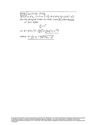 Excerpts from this work may be reproduced by instructors for distribution on a not-for-profit basis for testing or instructional purposes
to students enrolled in courses for which the textbook has been adopted. Any other reproduction or translation of this work
beyond that permitted by Sections 107 or 108 of the 1976 United States Copyright Act without the permission of the copyright owner
is unlawful.
 