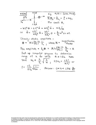 Excerpts from this work may be reproduced by instructors for distribution on a not-for-profit basis for testing or instructional purposes
to students enrolled in courses for which the textbook has been adopted. Any other reproduction or translation of this work
beyond that permitted by Sections 107 or 108 of the 1976 United States Copyright Act without the permission of the copyright owner
is unlawful.
 