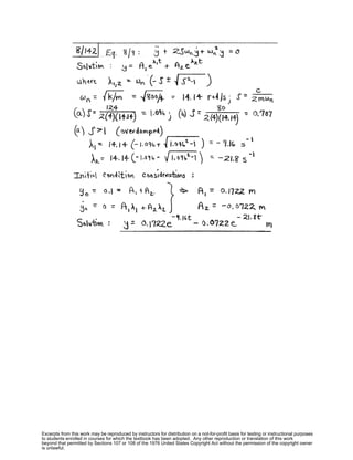 Excerpts from this work may be reproduced by instructors for distribution on a not-for-profit basis for testing or instructional purposes
to students enrolled in courses for which the textbook has been adopted. Any other reproduction or translation of this work
beyond that permitted by Sections 107 or 108 of the 1976 United States Copyright Act without the permission of the copyright owner
is unlawful.
 
