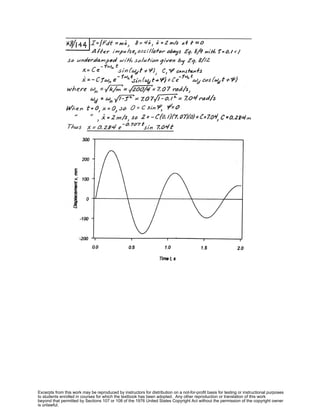 Excerpts from this work may be reproduced by instructors for distribution on a not-for-profit basis for testing or instructional purposes
to students enrolled in courses for which the textbook has been adopted. Any other reproduction or translation of this work
beyond that permitted by Sections 107 or 108 of the 1976 United States Copyright Act without the permission of the copyright owner
is unlawful.
 