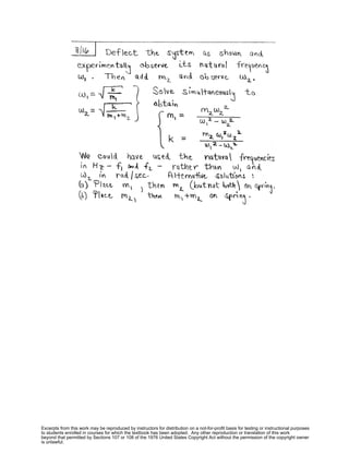 Excerpts from this work may be reproduced by instructors for distribution on a not-for-profit basis for testing or instructional purposes
to students enrolled in courses for which the textbook has been adopted. Any other reproduction or translation of this work
beyond that permitted by Sections 107 or 108 of the 1976 United States Copyright Act without the permission of the copyright owner
is unlawful.
 