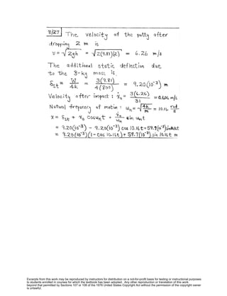 Excerpts from this work may be reproduced by instructors for distribution on a not-for-profit basis for testing or instructional purposes
to students enrolled in courses for which the textbook has been adopted. Any other reproduction or translation of this work
beyond that permitted by Sections 107 or 108 of the 1976 United States Copyright Act without the permission of the copyright owner
is unlawful.
 
