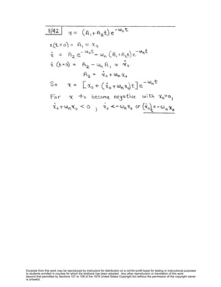 Excerpts from this work may be reproduced by instructors for distribution on a not-for-profit basis for testing or instructional purposes
to students enrolled in courses for which the textbook has been adopted. Any other reproduction or translation of this work
beyond that permitted by Sections 107 or 108 of the 1976 United States Copyright Act without the permission of the copyright owner
is unlawful.
 