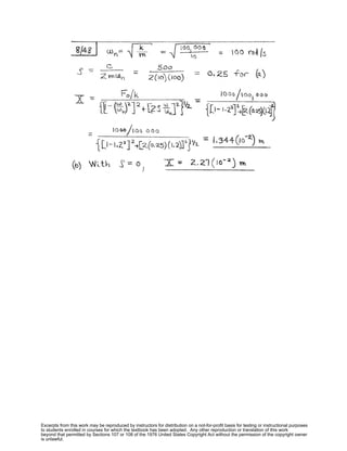 Excerpts from this work may be reproduced by instructors for distribution on a not-for-profit basis for testing or instructional purposes
to students enrolled in courses for which the textbook has been adopted. Any other reproduction or translation of this work
beyond that permitted by Sections 107 or 108 of the 1976 United States Copyright Act without the permission of the copyright owner
is unlawful.
 
