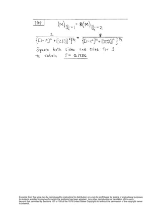 Excerpts from this work may be reproduced by instructors for distribution on a not-for-profit basis for testing or instructional purposes
to students enrolled in courses for which the textbook has been adopted. Any other reproduction or translation of this work
beyond that permitted by Sections 107 or 108 of the 1976 United States Copyright Act without the permission of the copyright owner
is unlawful.
 