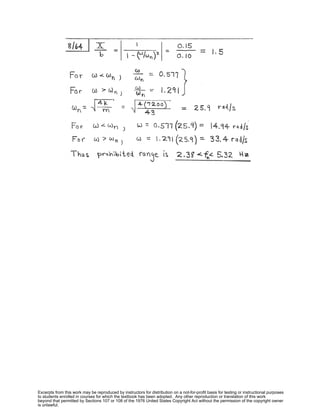 Excerpts from this work may be reproduced by instructors for distribution on a not-for-profit basis for testing or instructional purposes
to students enrolled in courses for which the textbook has been adopted. Any other reproduction or translation of this work
beyond that permitted by Sections 107 or 108 of the 1976 United States Copyright Act without the permission of the copyright owner
is unlawful.
 
