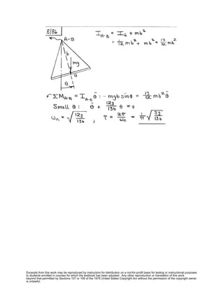 Excerpts from this work may be reproduced by instructors for distribution on a not-for-profit basis for testing or instructional purposes
to students enrolled in courses for which the textbook has been adopted. Any other reproduction or translation of this work
beyond that permitted by Sections 107 or 108 of the 1976 United States Copyright Act without the permission of the copyright owner
is unlawful.
 