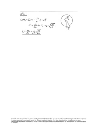 Excerpts from this work may be reproduced by instructors for distribution on a not-for-profit basis for testing or instructional purposes
to students enrolled in courses for which the textbook has been adopted. Any other reproduction or translation of this work
beyond that permitted by Sections 107 or 108 of the 1976 United States Copyright Act without the permission of the copyright owner
is unlawful.
 