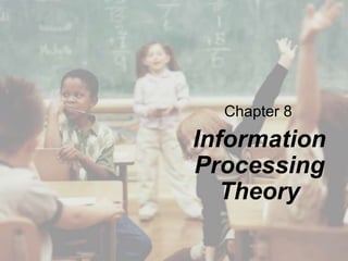 Chapter 8
Information
Processing
Theory
 