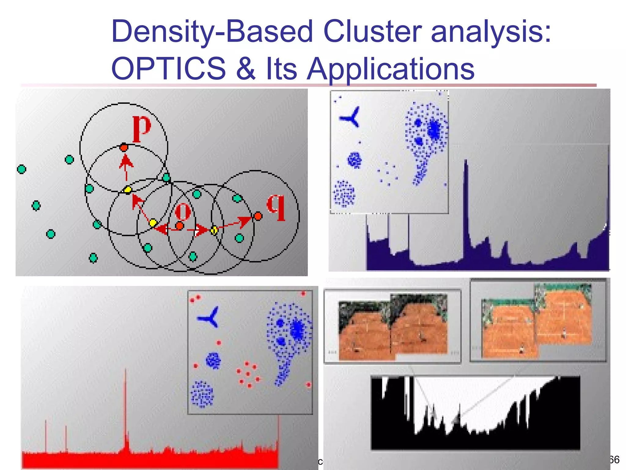 June 9, 2014 Data Mining: Concepts and Techniques 66
Density-Based Cluster analysis:
OPTICS & Its Applications
 