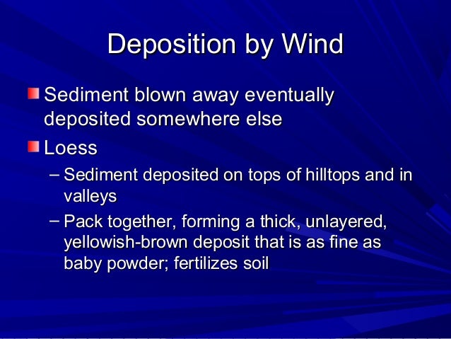 Chapter 8 Erosional Forces