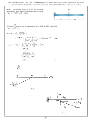 structural analysis CE engg. solved ex. | PDF