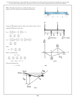 structural analysis CE engg. solved ex. | PDF