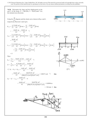 structural analysis CE engg. solved ex. | PDF