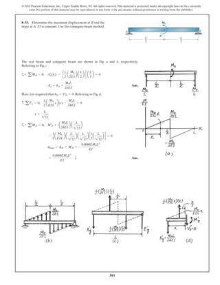 structural analysis CE engg. solved ex. | PDF