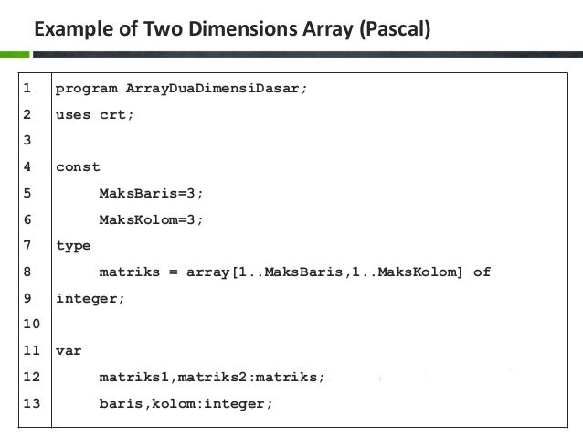 Pascal