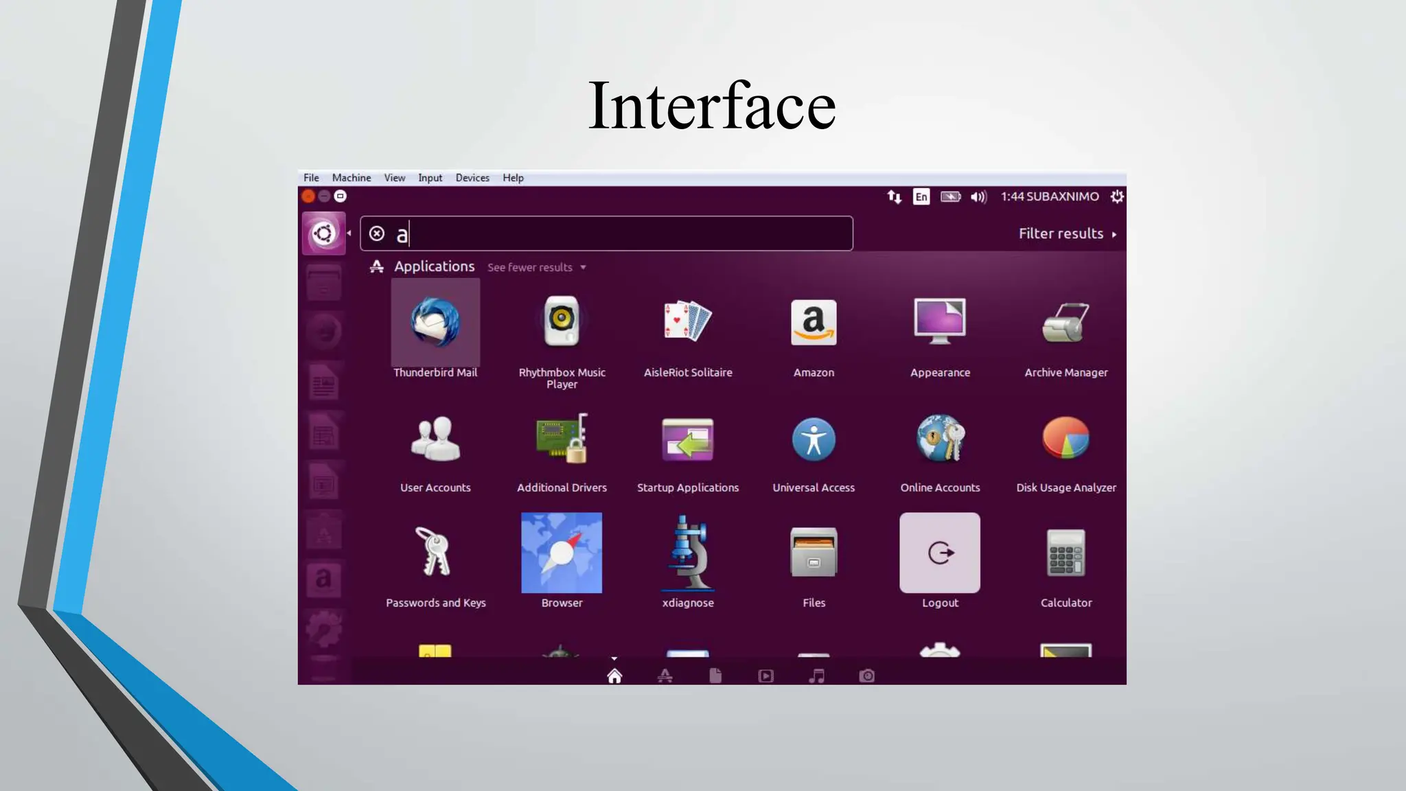 Interface
 