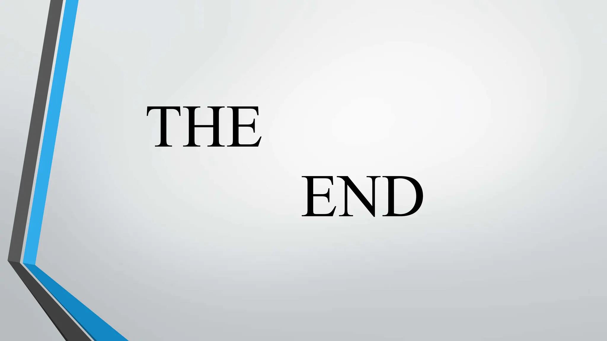 THE
END
 