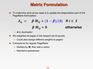 8.50
Matrix Formulation

 