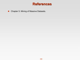 8.66
References
 Chapter 5. Mining of Massive Datasets.
 