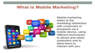 Chapter 8- Mobile Marketing