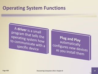 Chapter 8 operating systems and utility programs | PPTX