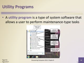 Chapter 8 operating systems and utility programs | PPTX