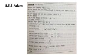 8.5.3 Adam
 