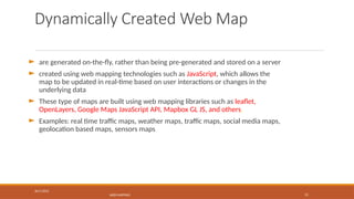 Web Map Task Chapter8- Web Map.pptx/........................... | PPTX