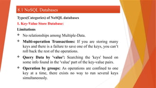 Database and No SQL database system .pptx