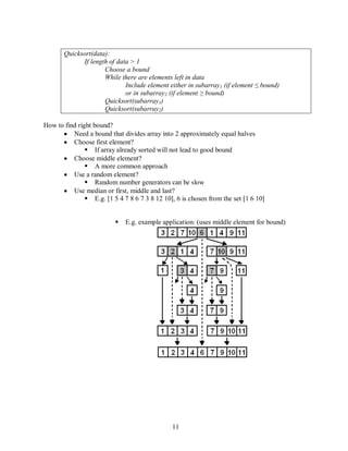 Chapter 8 advanced sorting and hashing for print | PDF