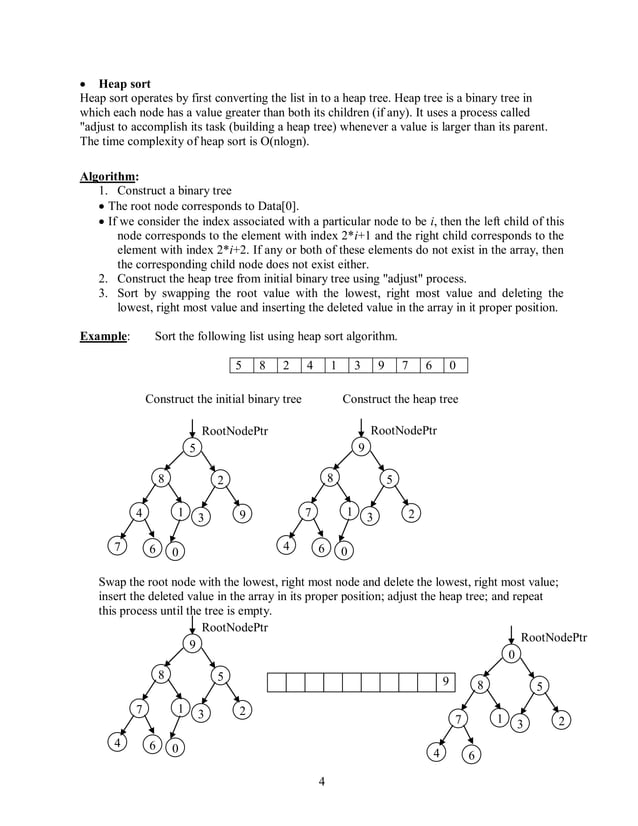 Chapter 8 advanced sorting and hashing for print | PDF