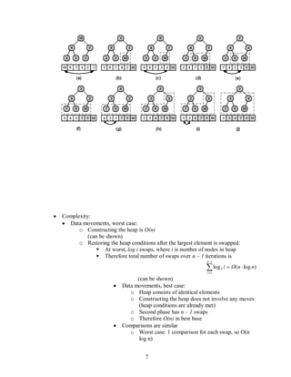 Chapter 8 advanced sorting and hashing for print | PDF