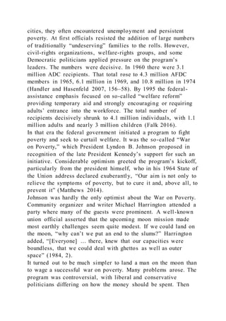 CHAPTER 8American Poverty The Dream Turned NightmareBroadly spe | PDF