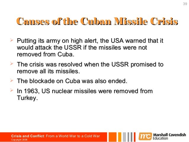 What Is a Summary of the Cuban Missile Crisis?