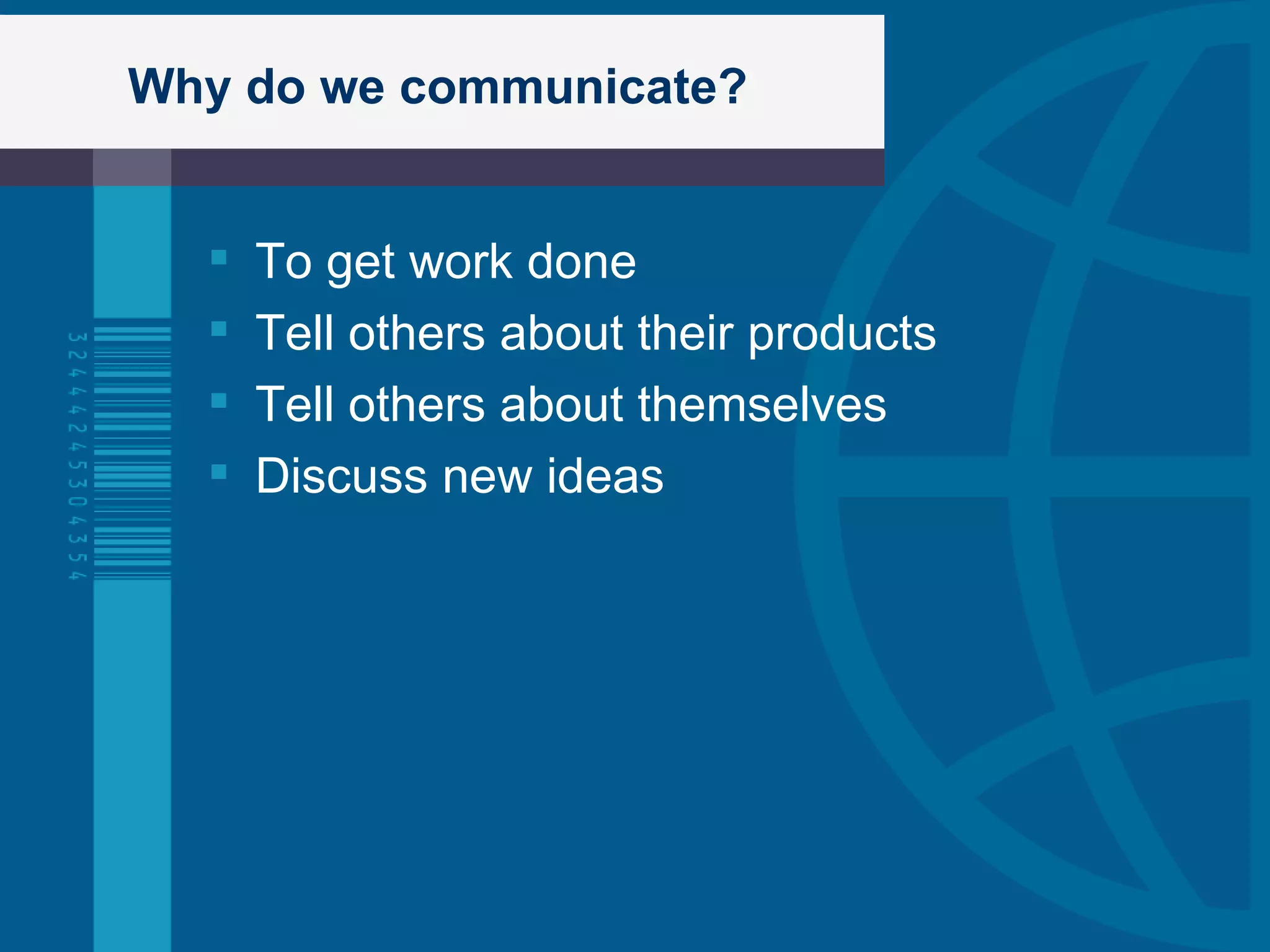 Chapter 8 communications | PPT